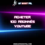 Acheter 100 Abonnés YouTube